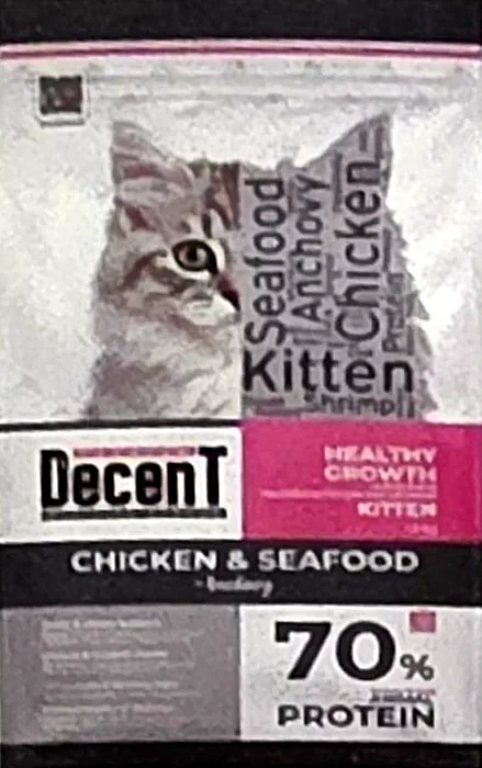 Decent Kitten Κοτόπουλο & Θαλασσινά